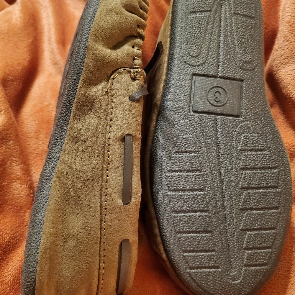 Cat & Jack Tan Kids Moccasins